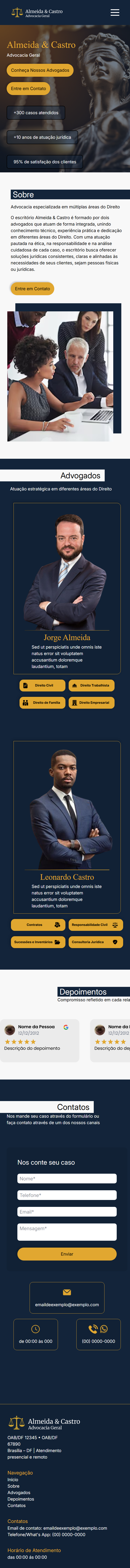 site advocacia