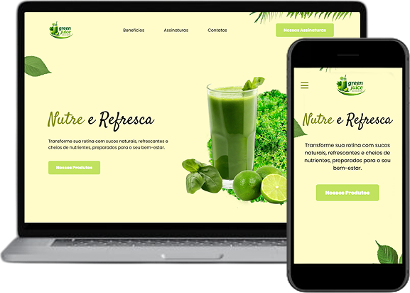 site para a venda de sucos detóx